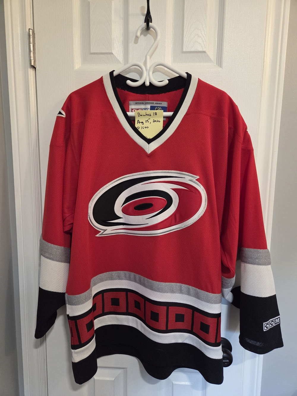 CCM Carolina Hurricanes Hockey Jersey